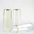 Import Hot Selling Product Plastic Unbreakable Stemless Champagne Flute Glass with Gold Stamping Rim from China