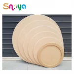 Hot Selling Unfinished Wood Cradled Painting Panel Boards Wooden Canvas board
