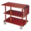 Hotel product restaurant metal and food service carts three layers trolley high quality low price