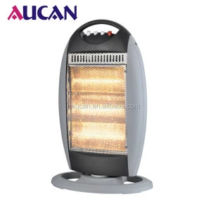 Hotsale popular 400/800/1200W home electric portable heater halogen infrared heater