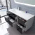 Import HOUSEN Best Selling PVC Bathroom Furniture Cabinet Home Use Free Standing from China