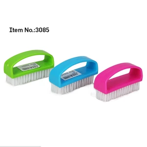 HQ3085 Korea market with soft fiber plastic nail brush