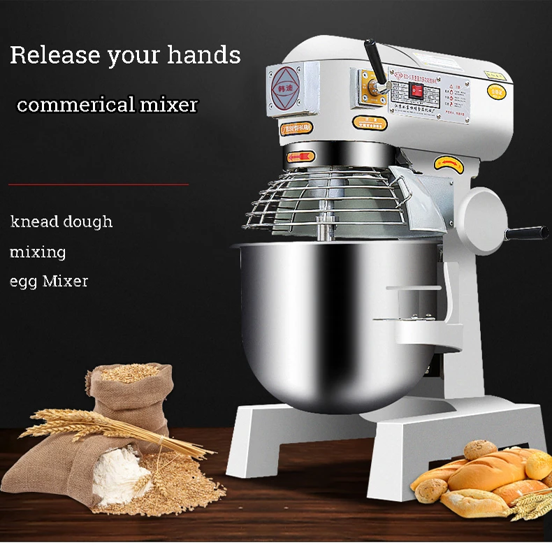 HR-30 good machinery bakery dough mixer heavy duty dough mixer 10kg dough mixer