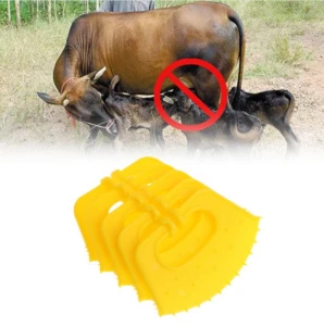 HuaJiang  Top Quality Farm Animal Products Calf Weaner Cattle Cow Weaning Tool Farm Livestock Anti Sucking Milk Bovine Nose Clip