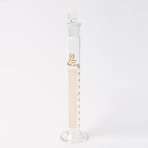 HUAOU Laboratory Glassware Borosilicate Glass Measuring Cylinder with stopper