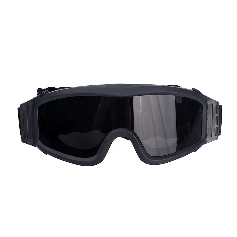 Hunting  Wind Dust Protection Tactical Glasses Outdoor Sports Motorcycling Glasses BK