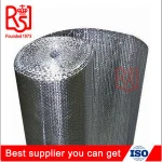 HVAC cheap PE foam fireproof flame retardant bubble wrap aluminum foil thermal heat insulation material
