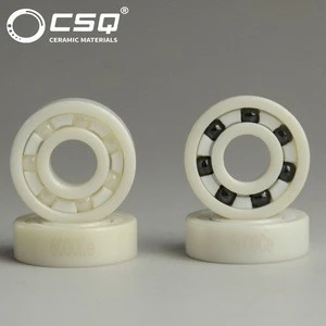 Hybrid/full ceramic ball bearings deep groove ball bearing 6000 6200 6300 with ZrO2 SSIC SI3N4 ceramic