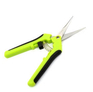 Hydroponics Greenhouse Micro Blade Scissors Garden Pruning Scissors Shears with Straight Blade