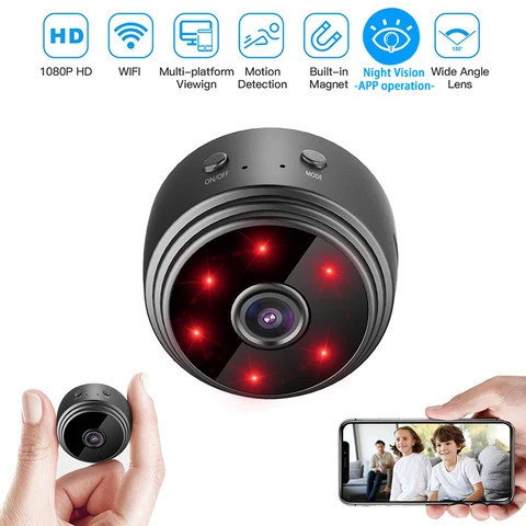 Buy Ikevision A9 1080p Magnetic Wireless Battery Camera Night Vision ...