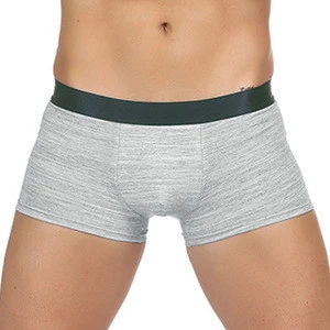 In Stock Wholesale Nylon Boxers Mens Sexy Underwear