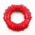 Import Indestructible Natural Rubber Pet Toy Beef Flavor Bite-resistant Dog Dental Tooth Clean Ring Dog Toys from China