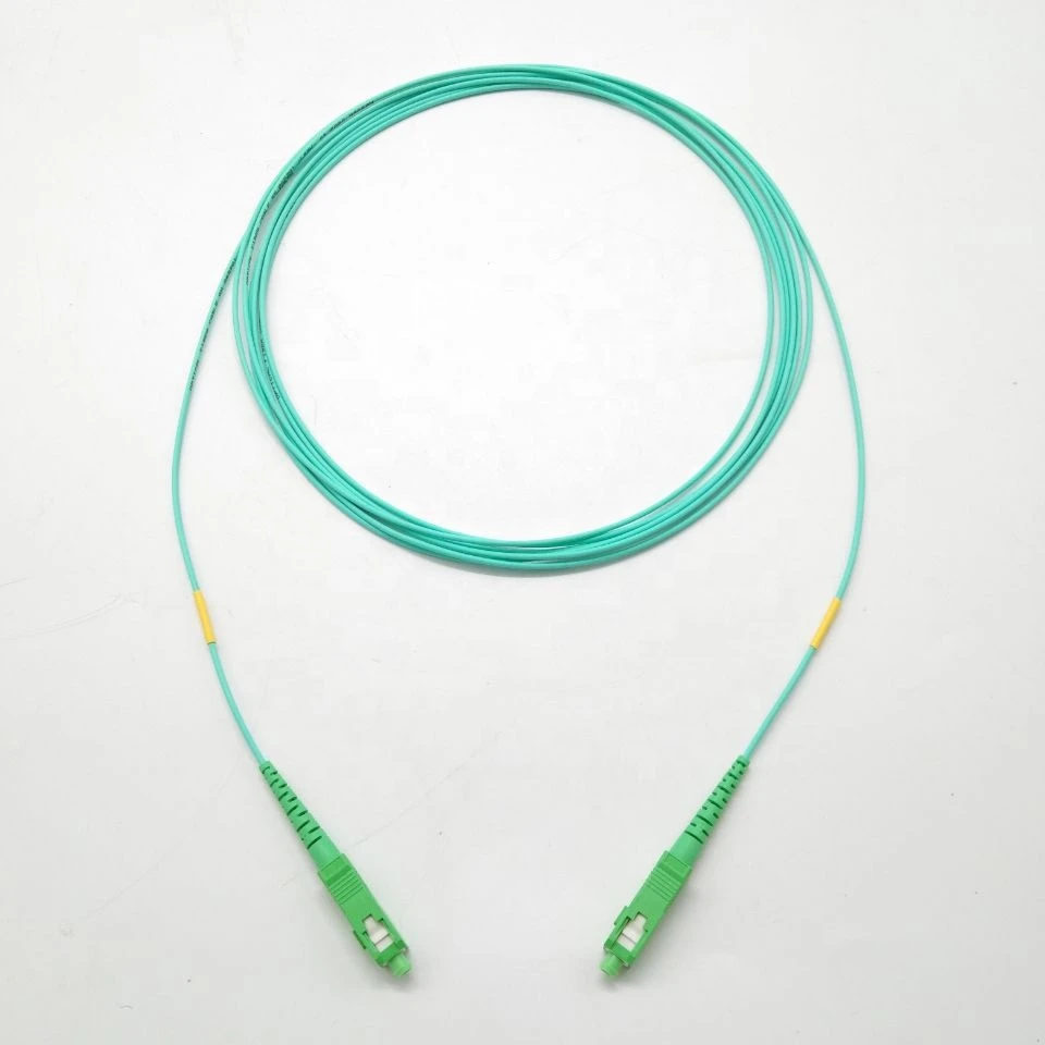 indoor sc apc sm sx 1.6mm patch cord fibra optica patch cable jumper sc 3.5m optical fiber patch cord