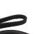Import Industrial 10 H-1100-10m black sponge Rubber timing belt sleeve rubber material from China