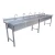 Import Industrial Restaurant Commercial Stainless Steel Kitchen Sink With Backsplash from China