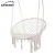 Import ins hanging chair Nordic style indoor cotton rope woven hanging basket tassel swing from China