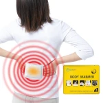 Instant Heating Body Warmer Patch with activated iron powder disposable stable heating spunlace cloth more brethable