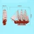 Import Inventory factory wholesale 60cm craft pendant wood material exquisite small sailboat model from China