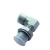 Import investment casting stainless steel angle 90 degree coaxial adapter connector from China