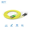 JFOPT Factory sm 3.0mm optic fiber patch cord APC/UPC fiber optic patch cord FC-ST yellow Duplex patch cord