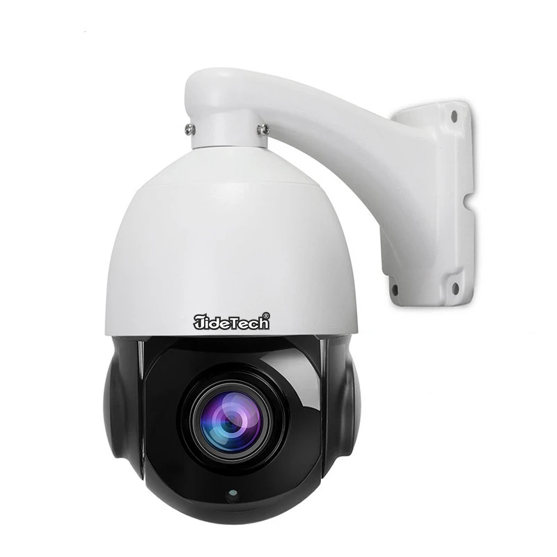 JideTech 5MP Outdoor Speed Dome CCTV Camera Security Surveillance IP POE PTZ Dome Camera