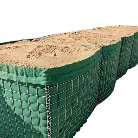 KAAP Saudi Arabia Galvanized Military Sand Wall Army Welded Wire Mesh Gabion Basket