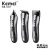 Import kemei electric hair clipper KM-1407 razor shaver nose trimmer 3 in 1multi-function head washable hair trimmer from China