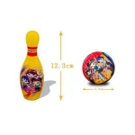 Kid indoor pu foam mini bowling set with 2 balls