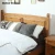 Import king size wooden bed classic double luxury bed Nordic style bed room furniture from China