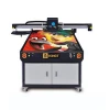 Kingt Printing Machine Supplier A1 Large Led Digital UV Flatbed Printer with Ricoh Heads for Glass Wood Metal Ceramic Phone Case