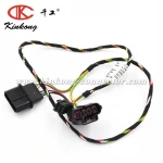 Kinkong Automotive Motor Engine Wire Harness Assembly With 6 Pin Male And Female Auto Connector