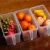 Import Kitchen Large Food Storage Box Clear Plastic Vegetable &amp; Firuts Container Custom Organizer Bin With Handle from China