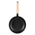 Import kitchen pots black fry sauce pan price nonstick induction cast iron cookware set from China