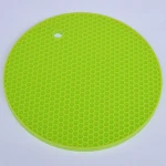 Kitchen Utensil Heat Resistant Honeycomb Silicone Hot Pot Holder/Mat/Pad/Trivet/Coaster
