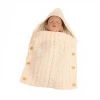 Knitted Cable baby Sleeping Bag