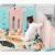 KUB retractable plastic baby safety kids playard children playground fence foldable baby playpen