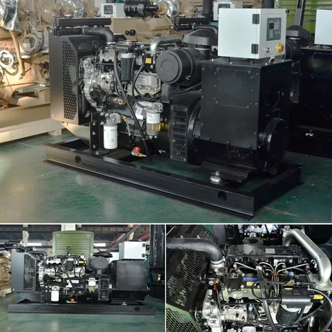 50kw water proof diesel power generator with UK engine 1103A-33TG2 62.5 kva generator set