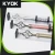 Import KYOK curtain tension rod 2m double curtain rod wholesale, double extension curtain rod set iron pipe from China