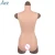 Import L Size E cup Triangle Silicone Bodysuit Zentai Round Neck Buttocks Pad Wearable Silicone Breast Form Boobs from Taiwan