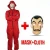 Import La Casa De Papel man cosplay costumes Salvador Dali movie with mask from China