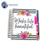 Labled notebook office supply or gift idea notebook luxury hight quality designed