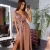 Import Ladies Sexy Spaghetti Strap Solid Color V-Neck Strapless Backless Party Dress 2022 New Fashion Dresses from China