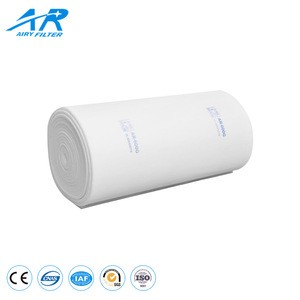 Large Holding Capacity Industry H13 Air Hepa Filter Roll+High Quality Air Filter Media Painting Spray Booth