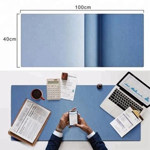 Large Leather Desk Pad Office Desk Mat Protector for office