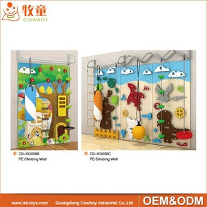 Latest Kids Outdoor Indoor Climbing Wall Playing Items For Preschool Games