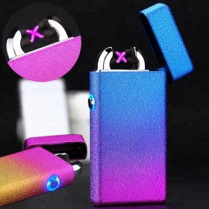 LcFun Fun1 USB Electronic Dual Arc Pulsed Plasma Lighter for Cigar Cigarette Windproof Lighters Smoking Accessories