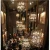 Import LED American Village Hotel bar restaurant E27 Retro decoration iron crystal bird cage chandelier light from China