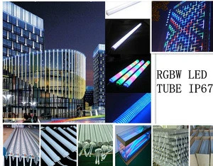 LED RGB guardrail tube for outdoor internal control 6 step 64pcs