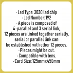 LED Square Aluminum PCB-LED arrayed SMD PCB boards for LED flood lights and street lights outdoor lighting