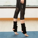 Leg Warmers Wholesale Ladies Fancy Accessories OEM Factory Acrylic Knitted Yoga Leg Warmer Dance